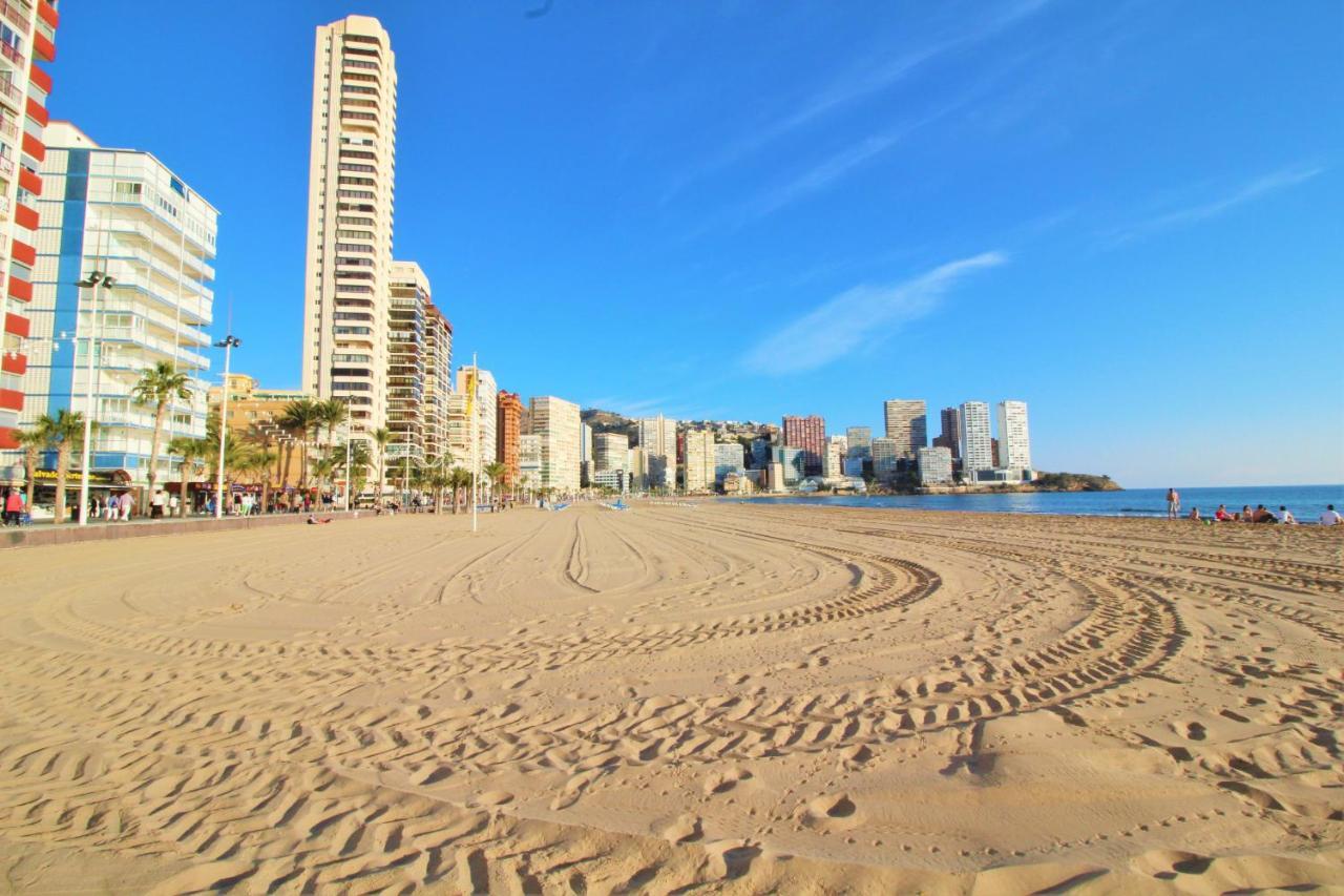 Las Damas 14-B Sea View Levante Beach ベニドルム エクステリア 写真